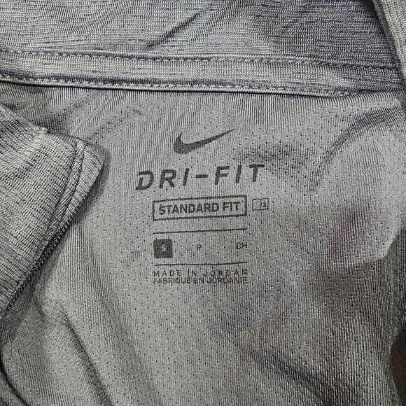 Nike MENS SZ S Superset Training 1/4 Zip Gray Stripe Golf Gym Athletic CZ1212 - Picture 6 of 10